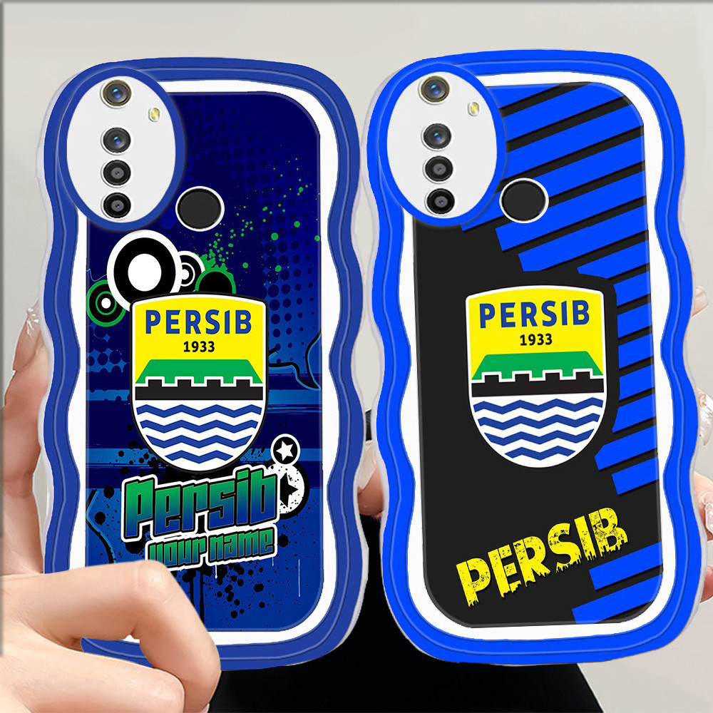 C-37 Persib Casing untuk Realme 3 5i 5 6 6s 5s Pro TPU Case