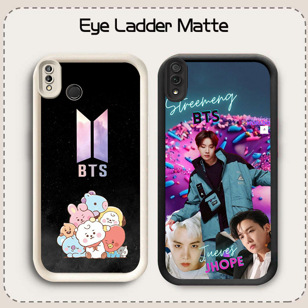 SD-2 BTS BT21 Shockproof Casing untuk VIVO Y91C Y91i Y81 Y81S Y91 Y93 V9 Y95 Y66