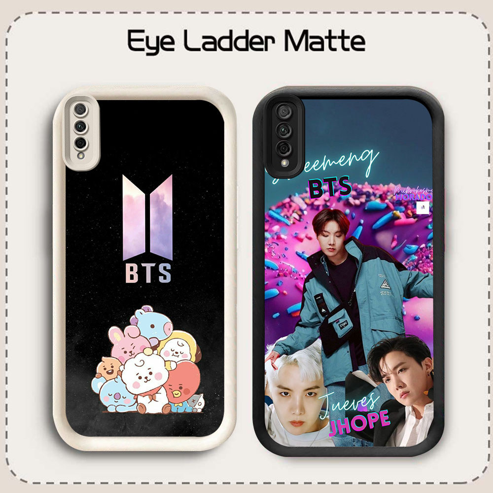 SD-2 BTS BT21 Shockproof Casing untuk Samsung A50 A50s M02 A30S A7 A02 A03 A26 A17 Core