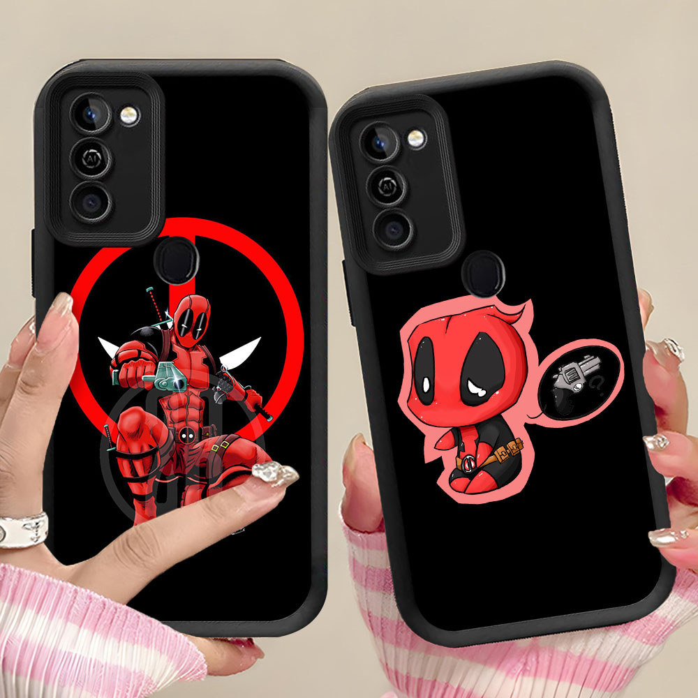 MH17 Deadpool Casing untuk Infinix Smart 6 5 Ram2 Ram3 10 Plus Kasus