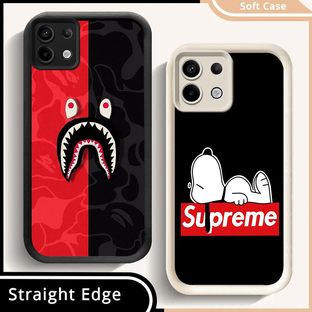 SD-94 Supremes Bape K-KAWS Shockproof Casing untuk Infinix Note Zero 30 40 40S Pro Plus