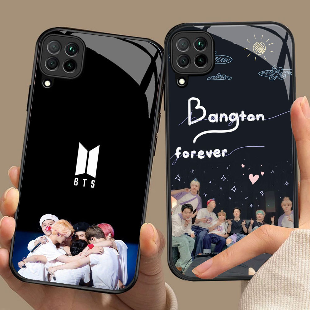 BW-4 Bangtan Forever BTS HD Glass Casing untuk Samsung A12 M32 M12 A22 5G