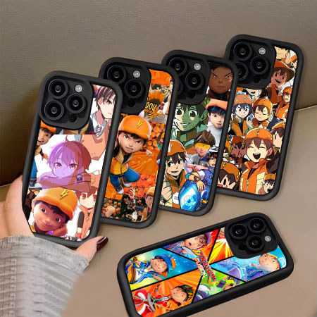 PO21 Boboiboy Hp Plating Casing untuk VIVO Y19 Y81S Y91i V15 Y81 V9 Y93 Y20S Y30 Y12 Z1 Y91C Y66 Y15