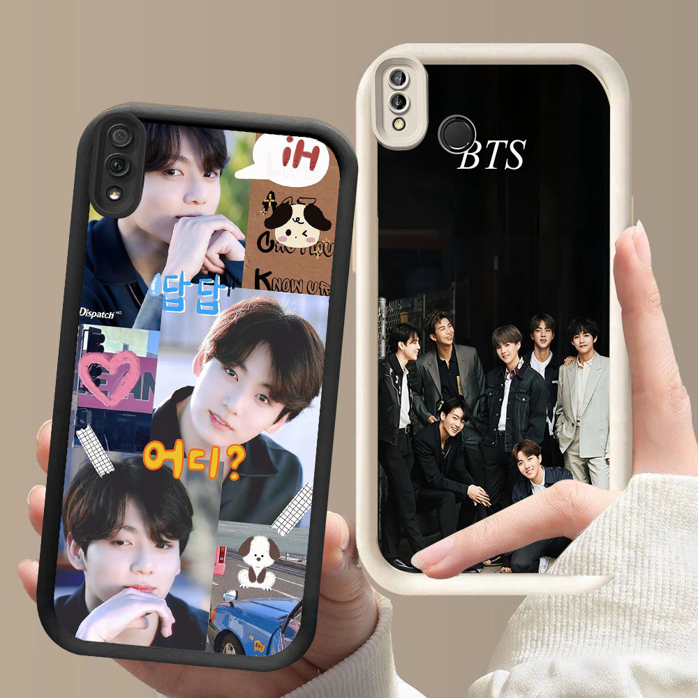 KT-18 BTS Boy Shockproof Casing untuk VIVO Y91C Y91i Y81 Y81S Y91 Y93 V9 Y95 Y66