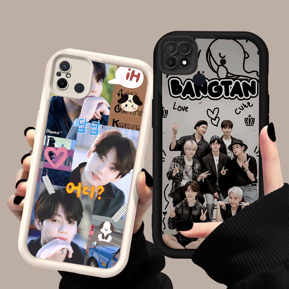 KT-18 BTS Boy Shockproof Casing untuk Xiaomi Redmi 9C 11A 12C 10C NFC POCO C55 C31