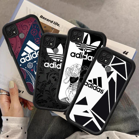 PO7 adidas Shockproof Hp Plating Casing untuk OPPO Reno Find Narzo 20A A31 A91 N53 A74 4 X3 5i 6 6i 