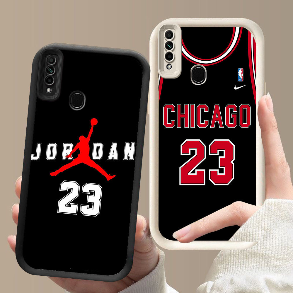 KT-43 NBA Basketball Shockproof Casing untuk OPPO A5i A31 F15 A91 Reno 3 Realme 6i 5s 5i 5 Narzo 10 