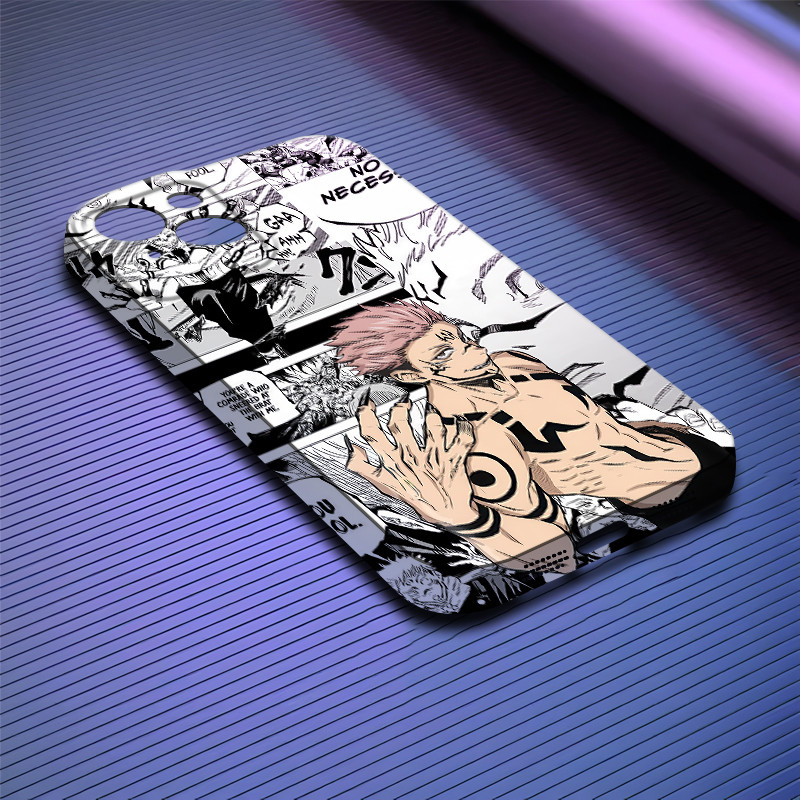 Case HP Anime Motif The King of Curses Ready Stock,COD Cocok iPhone 13/11/11 Pro Max/15, OPPO A3X, V