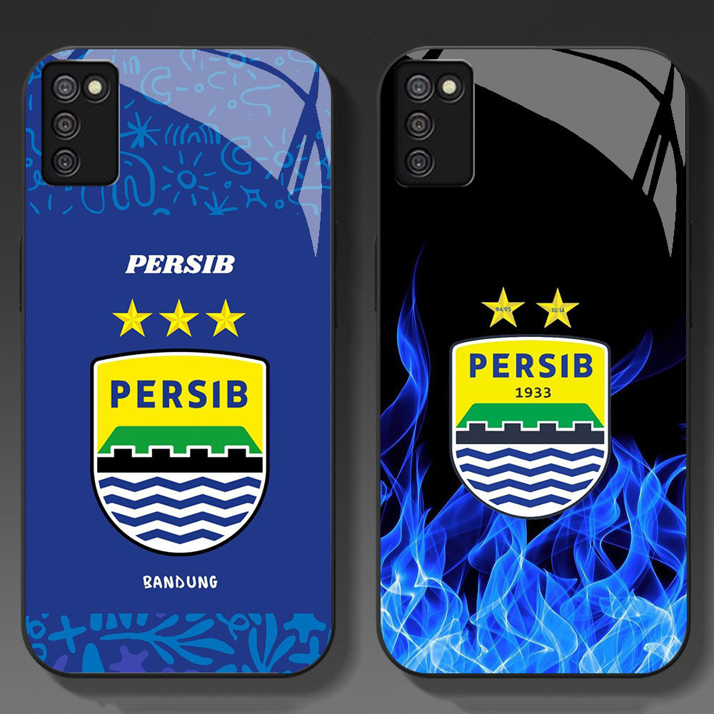 KT-66 Persib Bandung HD Glass Casing untuk Samsung A03S A71 M02S A02S A51
