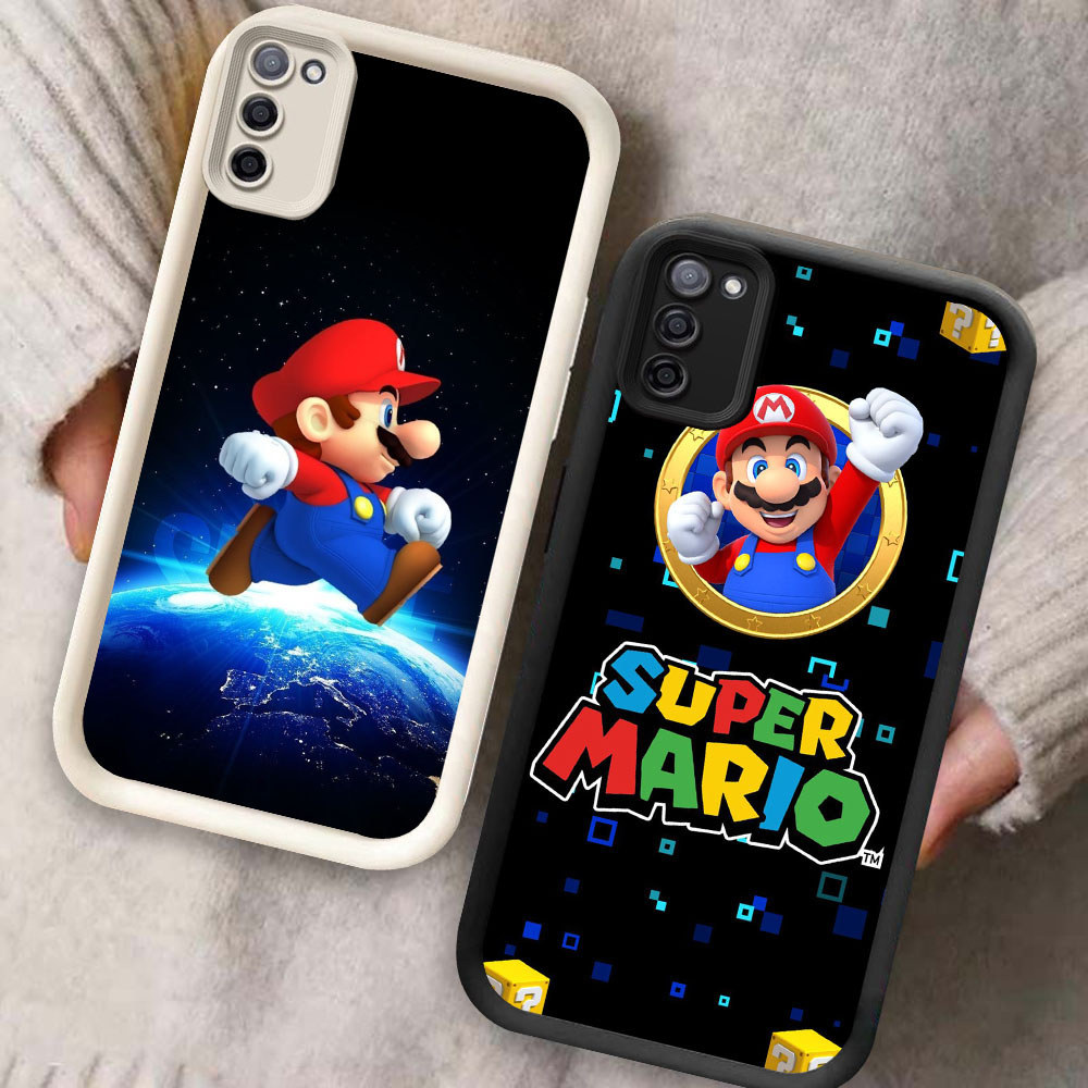 BR-94 Super Mario Shockproof Casing untuk Samsung A03S A31 M21 A71 M02S A51 F02S M30S A02S S20 FE