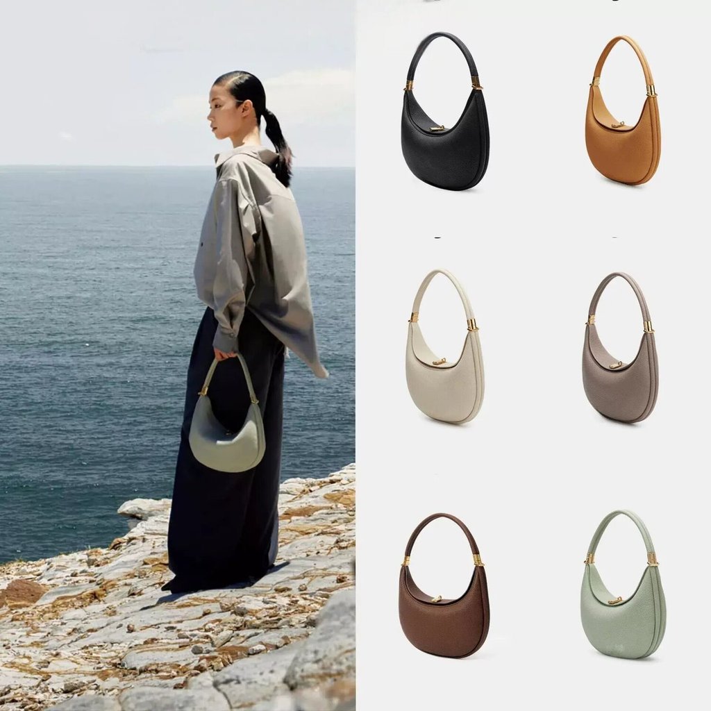 Tas Tersedia Seri Songmont Yamashita Arimatsu Crescent, Tangan Serbaguna Medium High-End untuk Komut