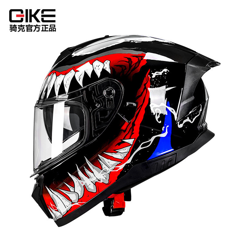 Helm Sepeda Bersertifikat Standar Nasional 3C/DOT, Kompatibel dengan Bluetooth, Full Face   untuk Pe