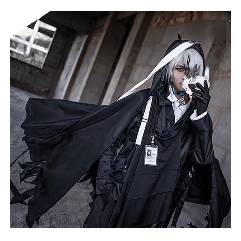 Kostum Cosplay Anime Tersedia Boneka Permainan Arknights Shadow Genichiro Versi Awal Pakaian Pria Be