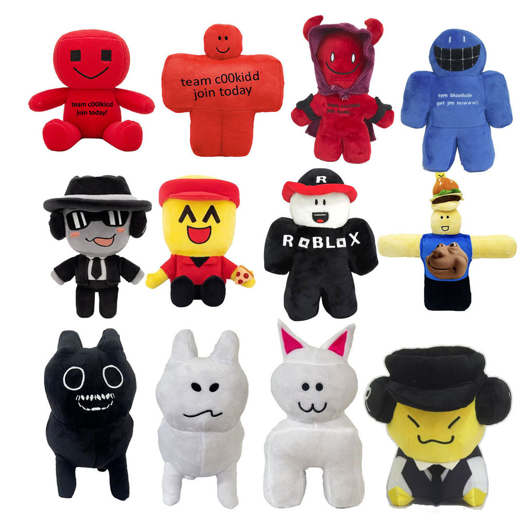 Boneka Mainan Plush Forsaken Chance Cross-Border Tersedia untuk Anak Laki-Laki  Perempuan Roblox Ber