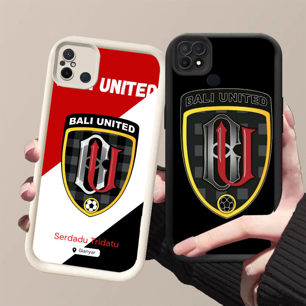 DK-64 Indonesia FC Bali United Silicone Casing hitam putih untuk Xiaomi Redmi POCO Note NFC 10C M8 1