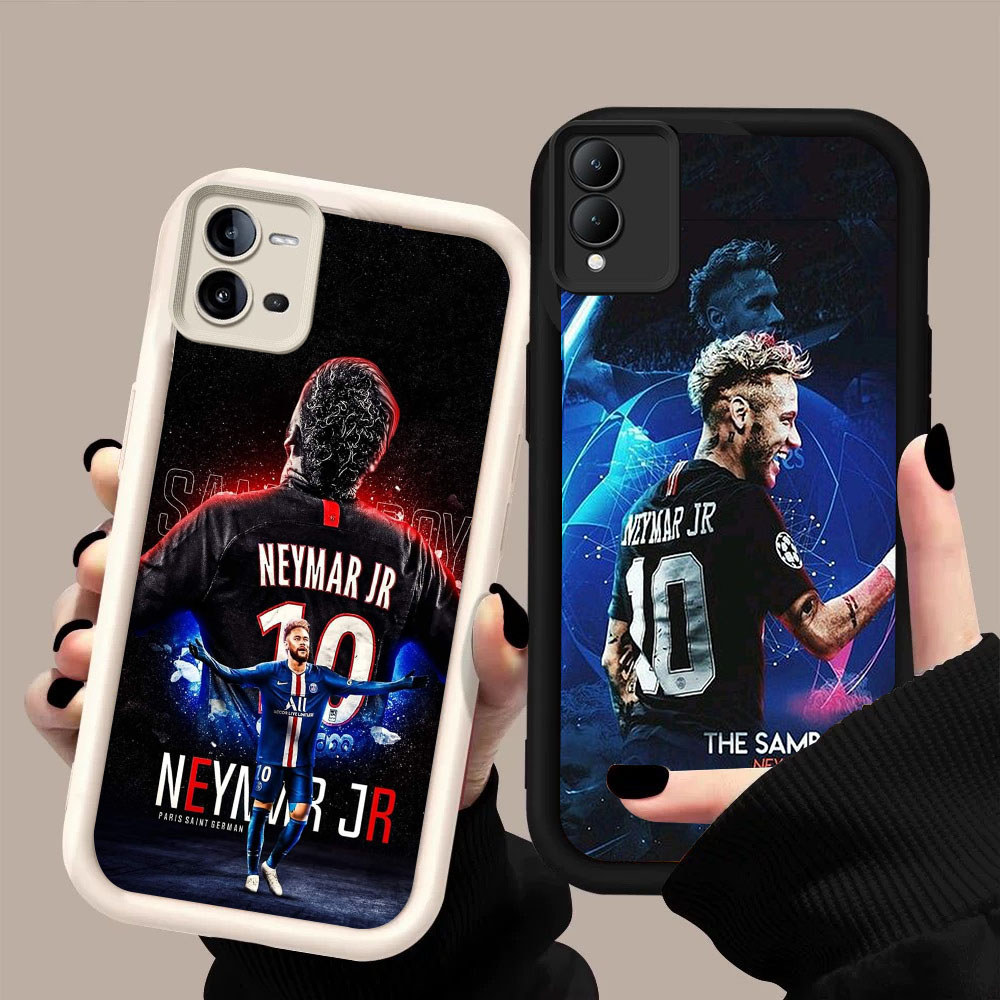 KT-75 Neymar JR Shockproof Casing untuk VIVO Y36 Y03 Y28s V25E Y03t V25 Y27 Y18i Y18 Y27s