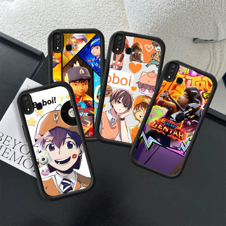 UO20 Boboiboy Hp Plating Casing untuk VIVO S1 V25 Y18 Y19S Y27 Y03t Y03 Y300 Y28s Y27s Y200 V40 Y12S