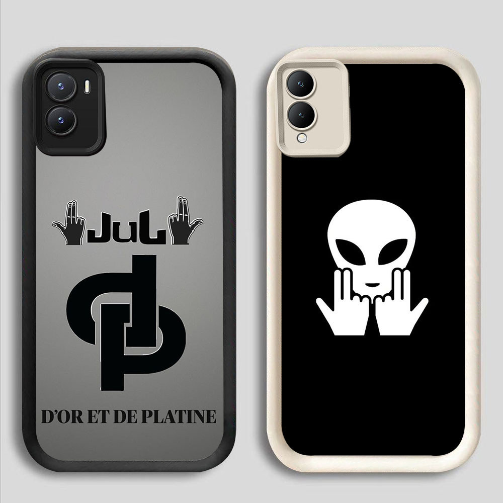 BR-59 Rapper JuL C'est Pas Des Lol Shockproof Casing untuk VIVO Y16 Y35 Z9 Y02S Y56 IQOO Y28 Y17S Z9
