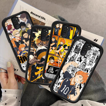 PO45 Haikyuu Anime Hp Plating Casing untuk OPPO Reno Narzo C12 A16K A35 F17 4F C11 A15s A93 8T C15 C