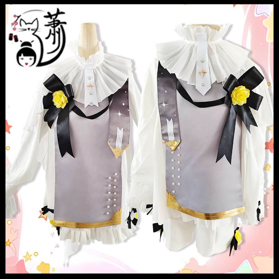 Kostum Cosplay Kembar Kagamine Rin/Kagamine Len 2025 Symphony Rella Mini Dress Anime Berkualitas
