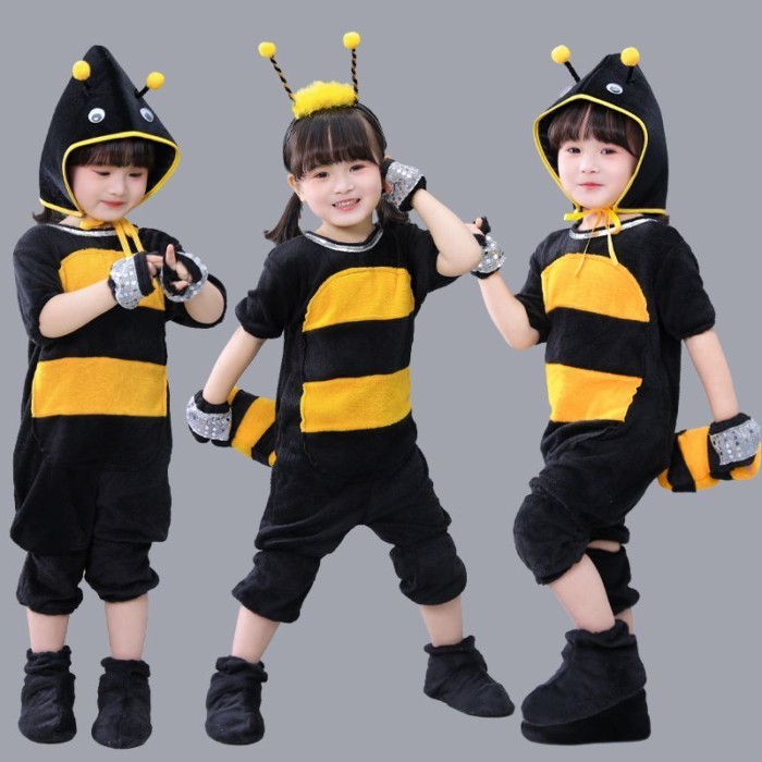Kostum Hewan Anak-anak Hari Tahun Baru Baru Kostum Semut Kecil Kostum Tari Panggung TK Kostum Semut