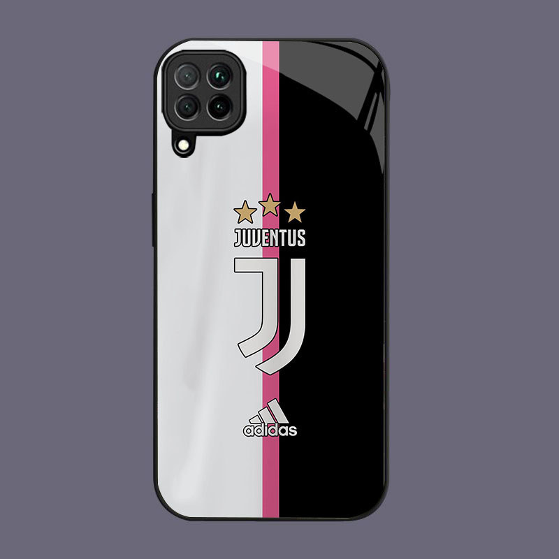 HK-31 Juventus FC Glass KACA Casing untuk Samsung M12 A22 A12 M32 5G