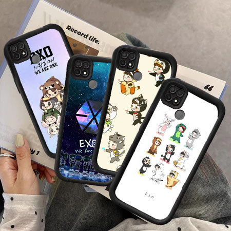 PO39 EXO Hp Plating Casing untuk OPPO Reno Find Narzo 20A A31 A91 N53 A74 4 X3 5i 6 6i N63 10 10A 5 