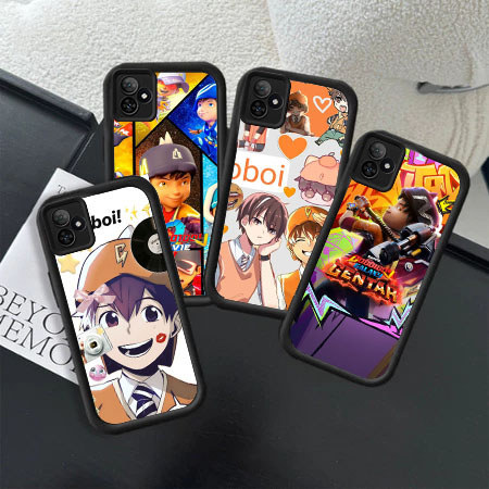 UO20 Boboiboy Hp Plating Casing untuk VIVO V9 Y95 Y30 Y50 Y17 Y91i Z1 Y81S Y66 Y12 Y93 V15 Y20i Y20 
