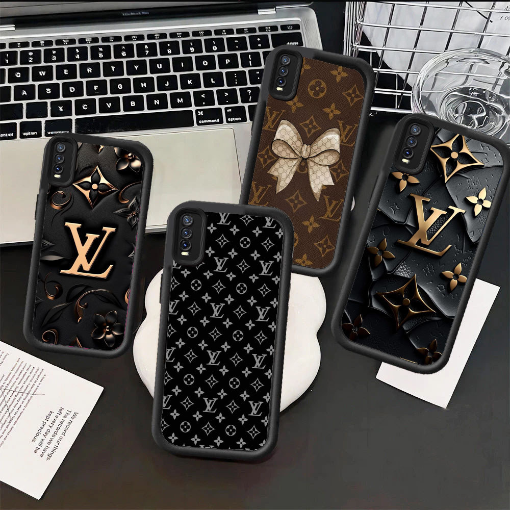 UO62 LV Sangat indah Hp Plating Casing untuk VIVO IQOO Y15a Y17S Y35 Y55 Y02S Y55S Y22 Y33S Z9X V27 