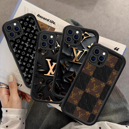 UO62 LV Sangat indah Hp Plating Casing untuk iPhone 15 Mini 14 11 13 12 Pro Max Shell silikon lunak 