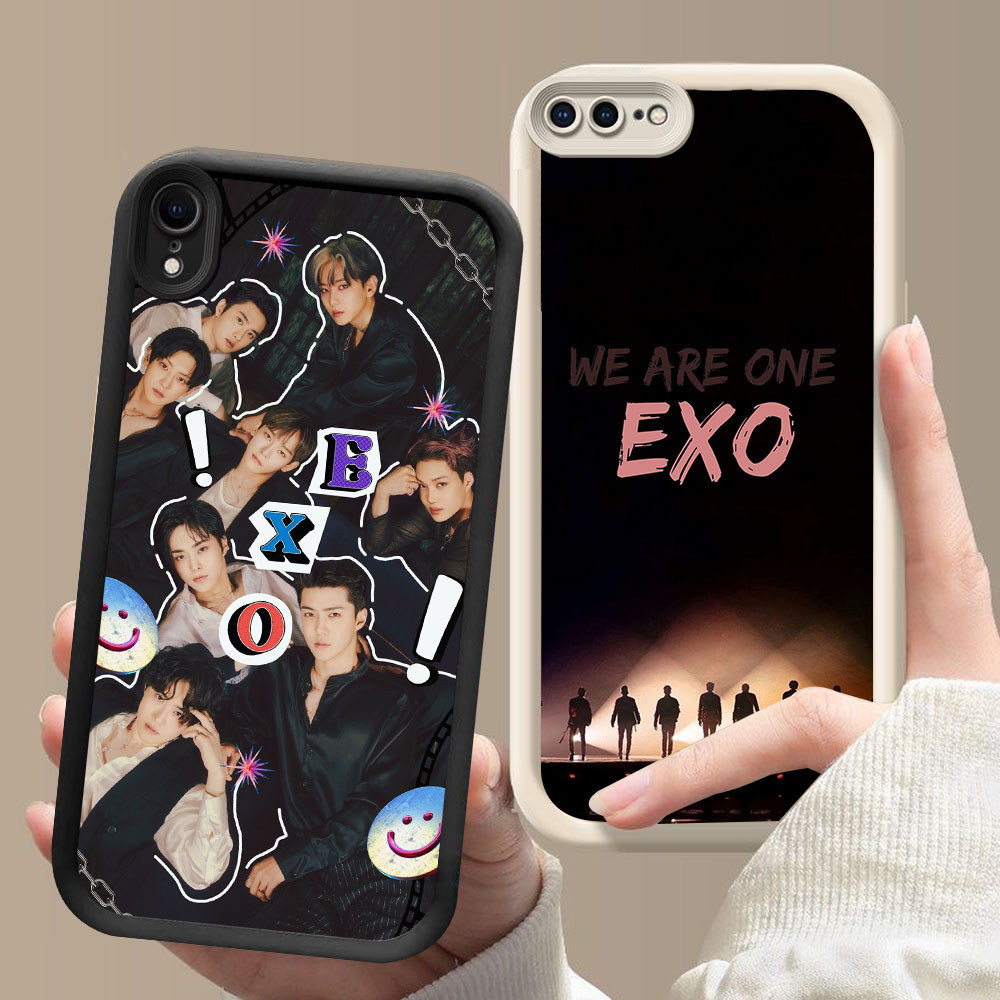 BR-81 EXO Shockproof Casing untuk iPhone XR X XS 6 7 8 Max Plus