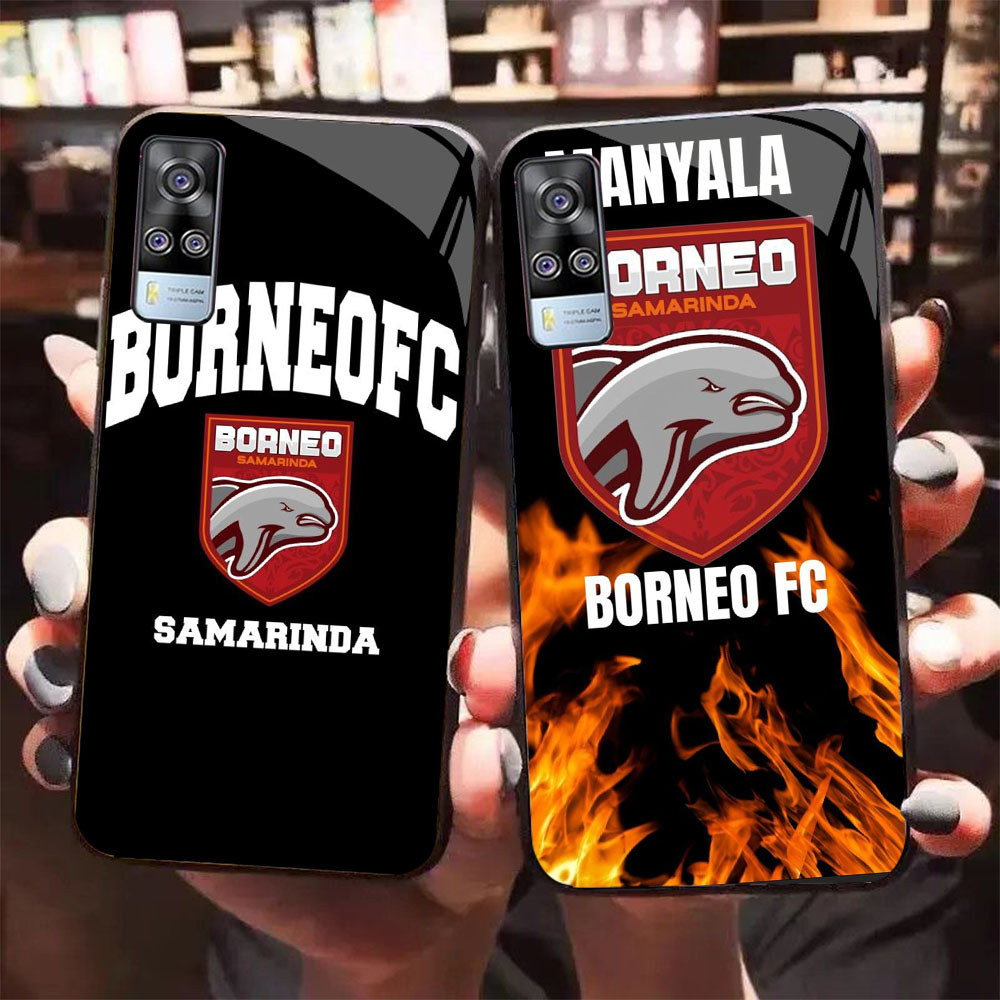 HK-53 Borneo fc Glass KACA Casing untuk VIVO V21 Y51 Y52 V21E V20 V21S Y31 Y53S 2020 5G