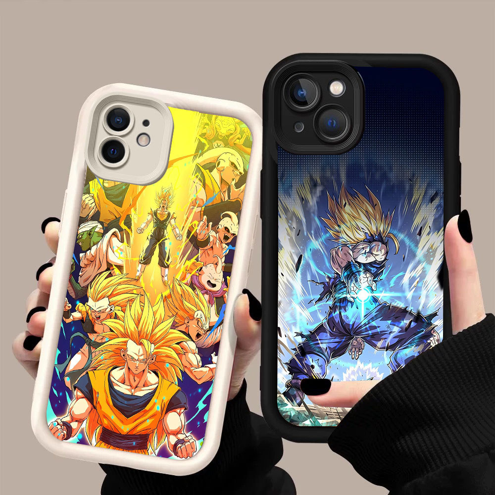 KT-83 Dragon Z Ball Shockproof Casing untuk iPhone 11 12 Mini 13 Pro Max