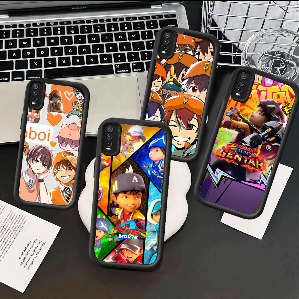 UO20 Boboiboy Hp Plating Casing untuk VIVO IQOO Y15a Y17S Y35 Y55 Y02S Y55S Y22 Y33S Z9X V27 Y01 Y15