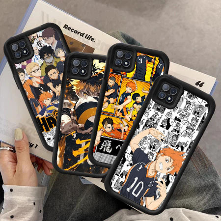 PO45 Haikyuu Anime Hp Plating Casing untuk OPPO Reno Narzo F25 A60 A17K N55 10 A17 11 A57 A98 A78 F1