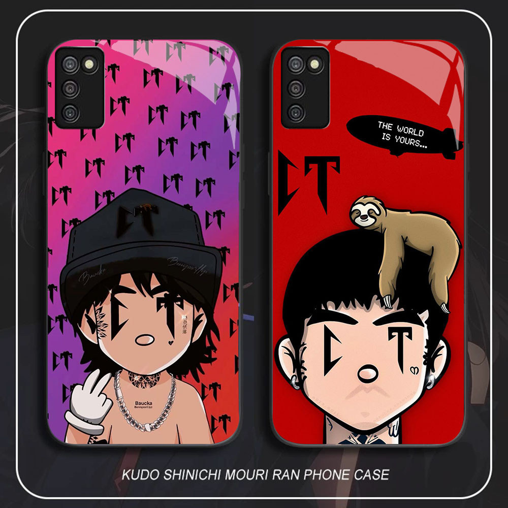 BR-87 Nata Anime HD Glass Casing untuk Samsung A03S A71 M02S A02S A51