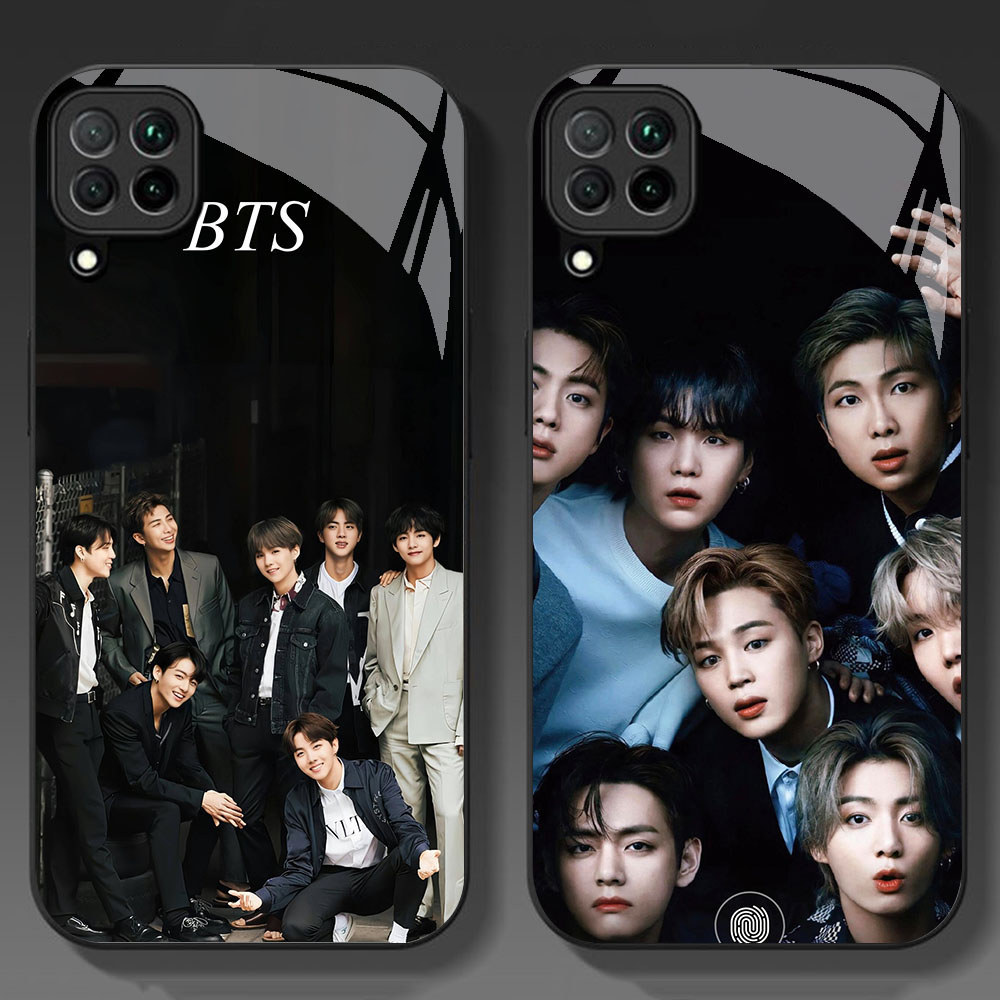 KT-18 BTS Boy HD Glass Casing untuk Samsung A12 M32 M12 A22 5G