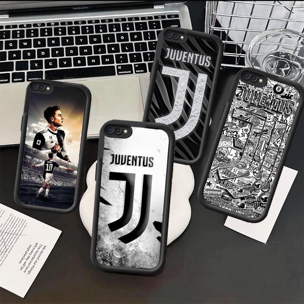 UO54 Juventus Hp Plating Casing untuk OPPO Reno 2Z A12 A7 A9 F11 A12s A3S A1K C2 C2s F7 F9 A12E A5 2