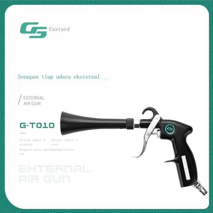 GS/Gushi Pistol Peniup Debu Eksterior Cuci Mobil Peniup Air Penghilang Debu Pengeringan Udara Alat