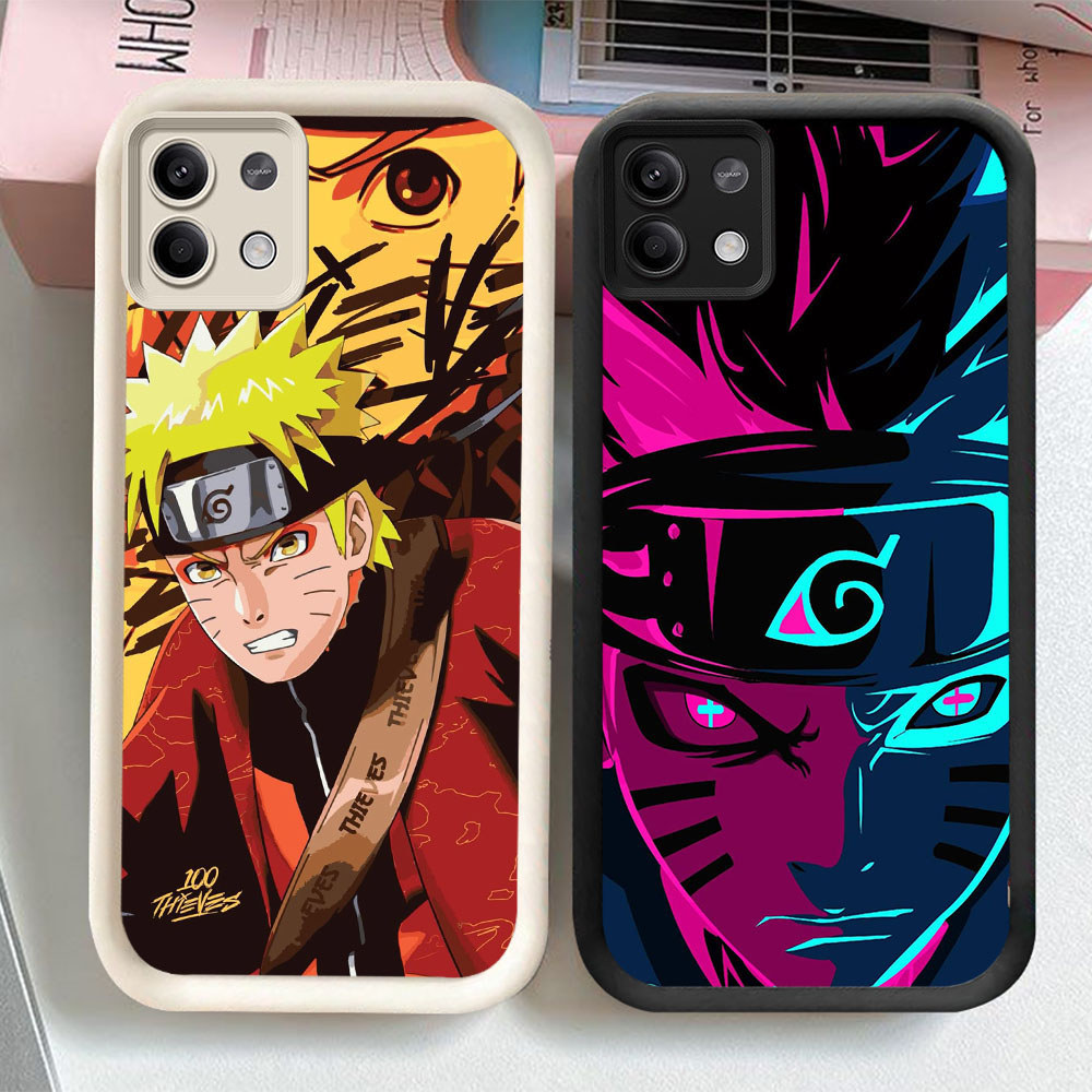 TK-23 Naruto Uchiha Shockproof Casing untuk Xiaomi Redmi Note 13 Poco X6 X7 M6 M7 NEO Pro