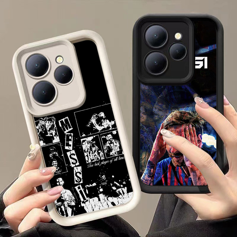 Casing Hp untuk Realme C17 5 5i 5s 6i 7i 8 Pro 8S 12 Plus 12X 12 Pro+ 13 4G 5G KK128 Messi Argentina