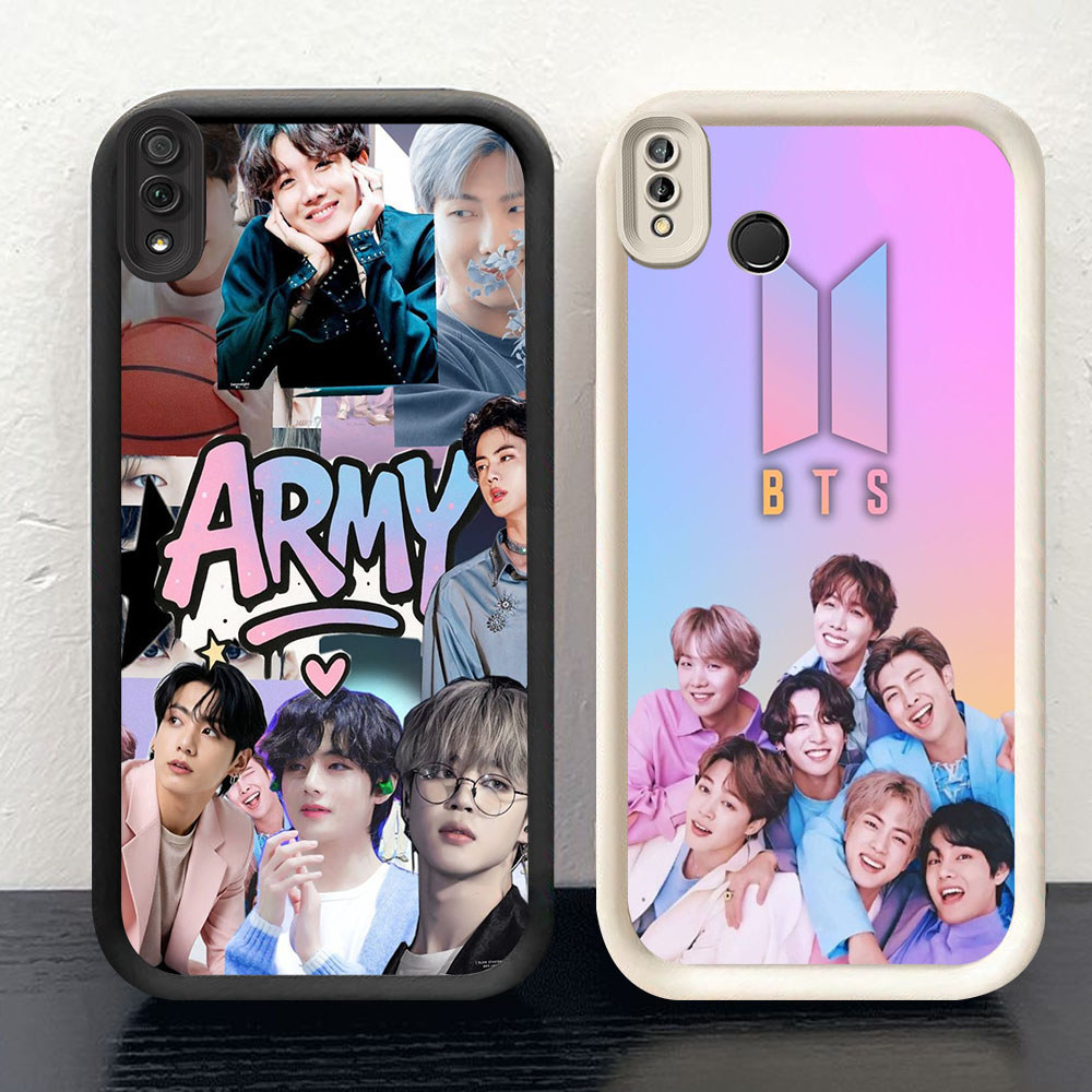 KD-6 BTS x ARMY Luxury Casing untuk VIVO Y91C Y91i Y81 Y81S Y91 Y93 V9 Y95 Y66