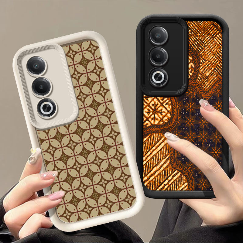 Casing Hp untuk OPPO A17K A6X A6 A6T Pro A6s A6i+ A6i Plus F31 Reno15 F Reno15 FS 4G 5G PP51 Batik K