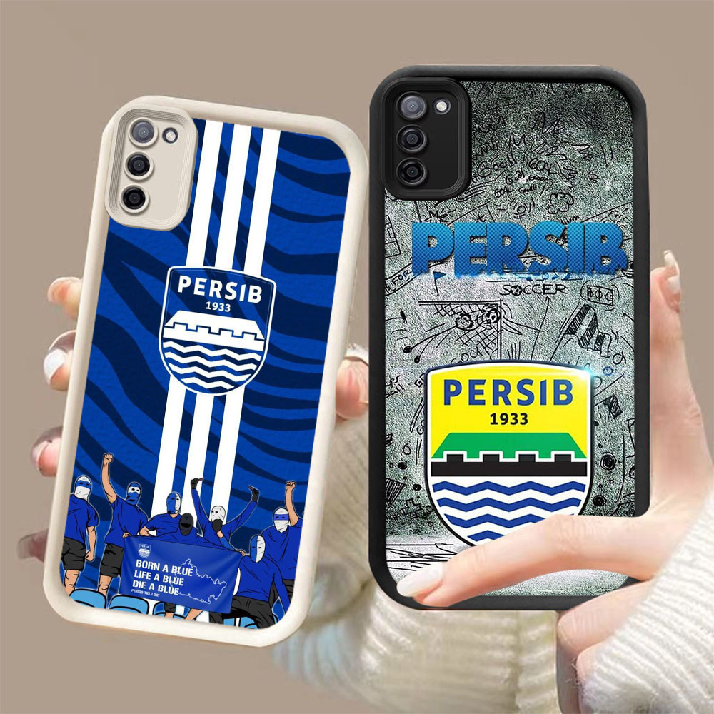 JP-4 Bandung Persib Casing silikon lembut anti guncangan Samsung A03S S20 A02S M21 FE F02S M02S A31 