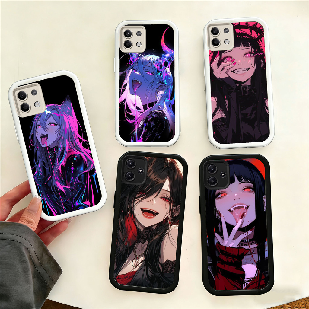 XC5 anime girl Hp Plating Casing untuk Xiaomi Redmi Note 9T 9 A3 10 9A 12C 9C 10s Pro 5G kasus silik