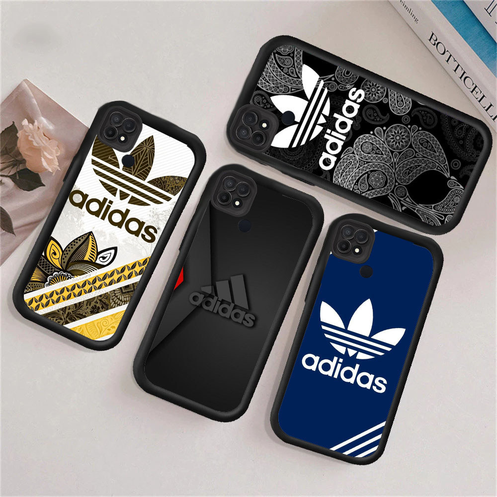 KU1 A-adidas Hp Plating Casing untuk VIVO Y56 V27 Y55 V27E Y22 Y15S Y17S Y33S V29 Y55S Y01 Y22s Y33E