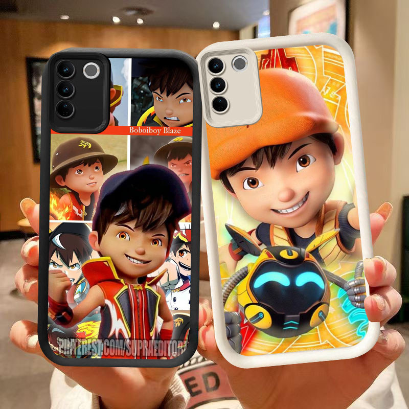 JP-13 Boboiboy HALL Casing silikon lembut anti guncangan VIVO V29E Y200e Y100 V27E T1 Y21D V27 V29 P