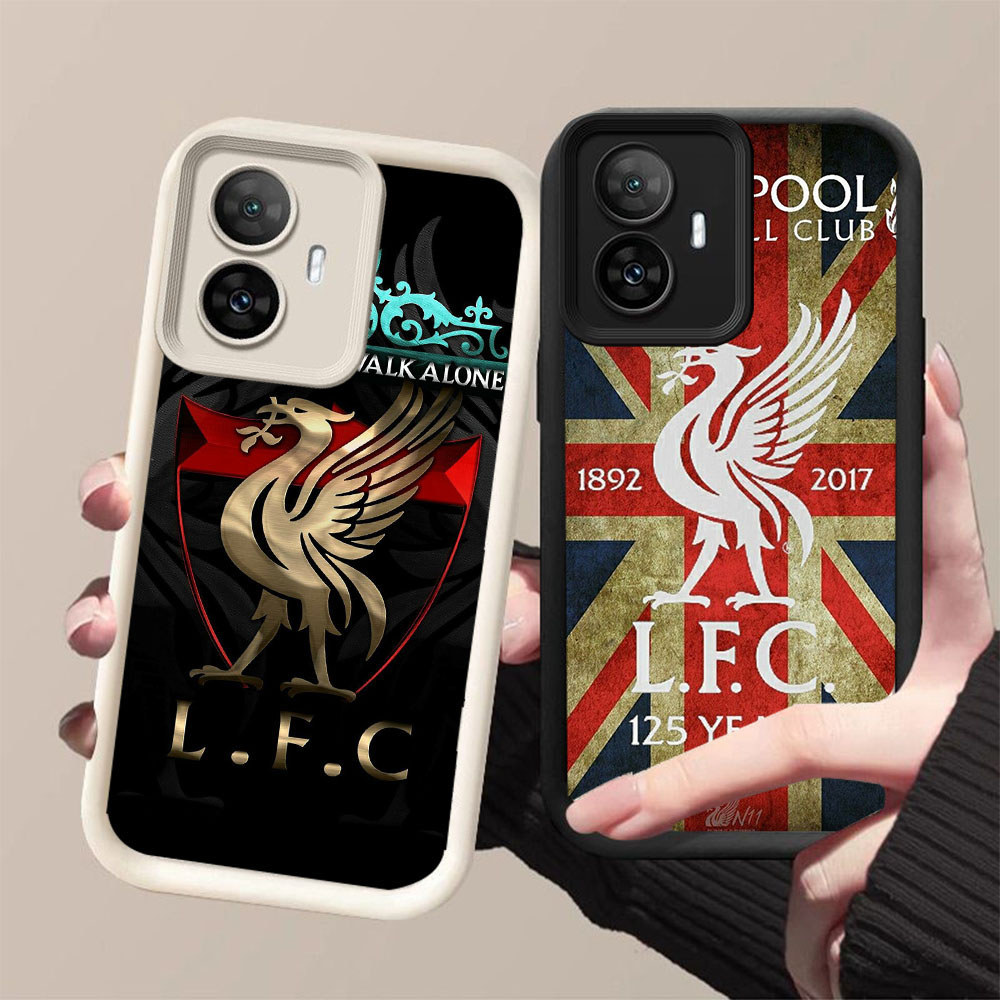 TP-8 FC Liverpool Silikon Casing untuk OPPO Reno Narzo 10 C67 C55 F25 N55 13F 11F 11 Pro 5G Realme 4
