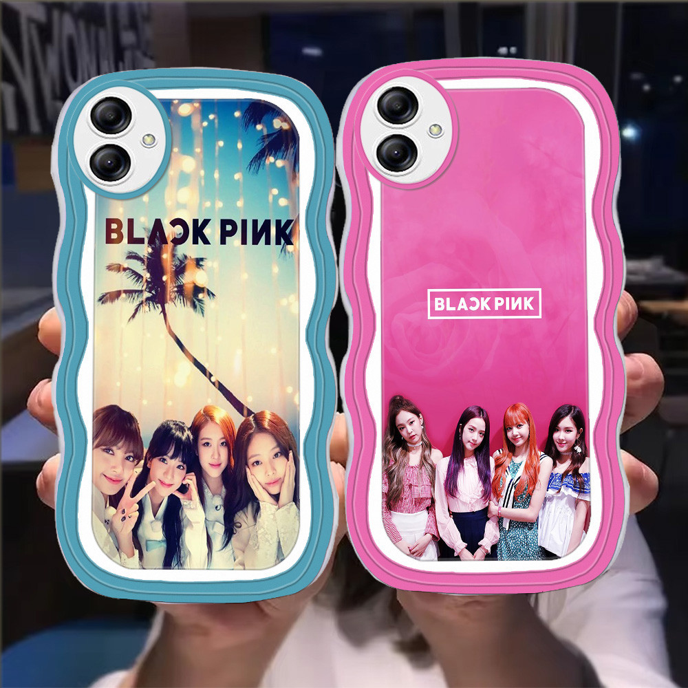S-31 BLACKPINK Casing untuk Samsung A05 A04E A03S A07 A05S A06 A04 A03 Core transparan TPU