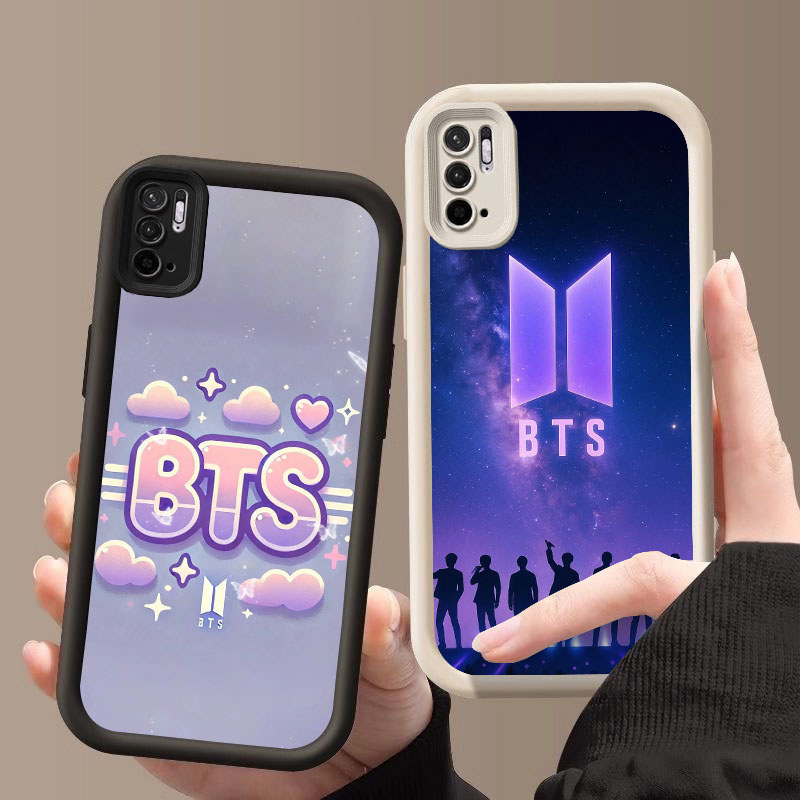 AA-6 BTS Casing untuk Xiaomi Redmi Note POCO 10T 10 M5S M4 10s Lite Pro 5G